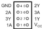 TEXAS INSTRUMENTS SN74LVC3G17DCUR - 5PinConfigurationandFunctions - 3