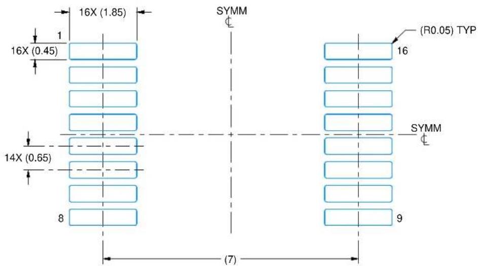 TEXAS INSTRUMENTS SN74LV138ADR - NOTES: - 1
