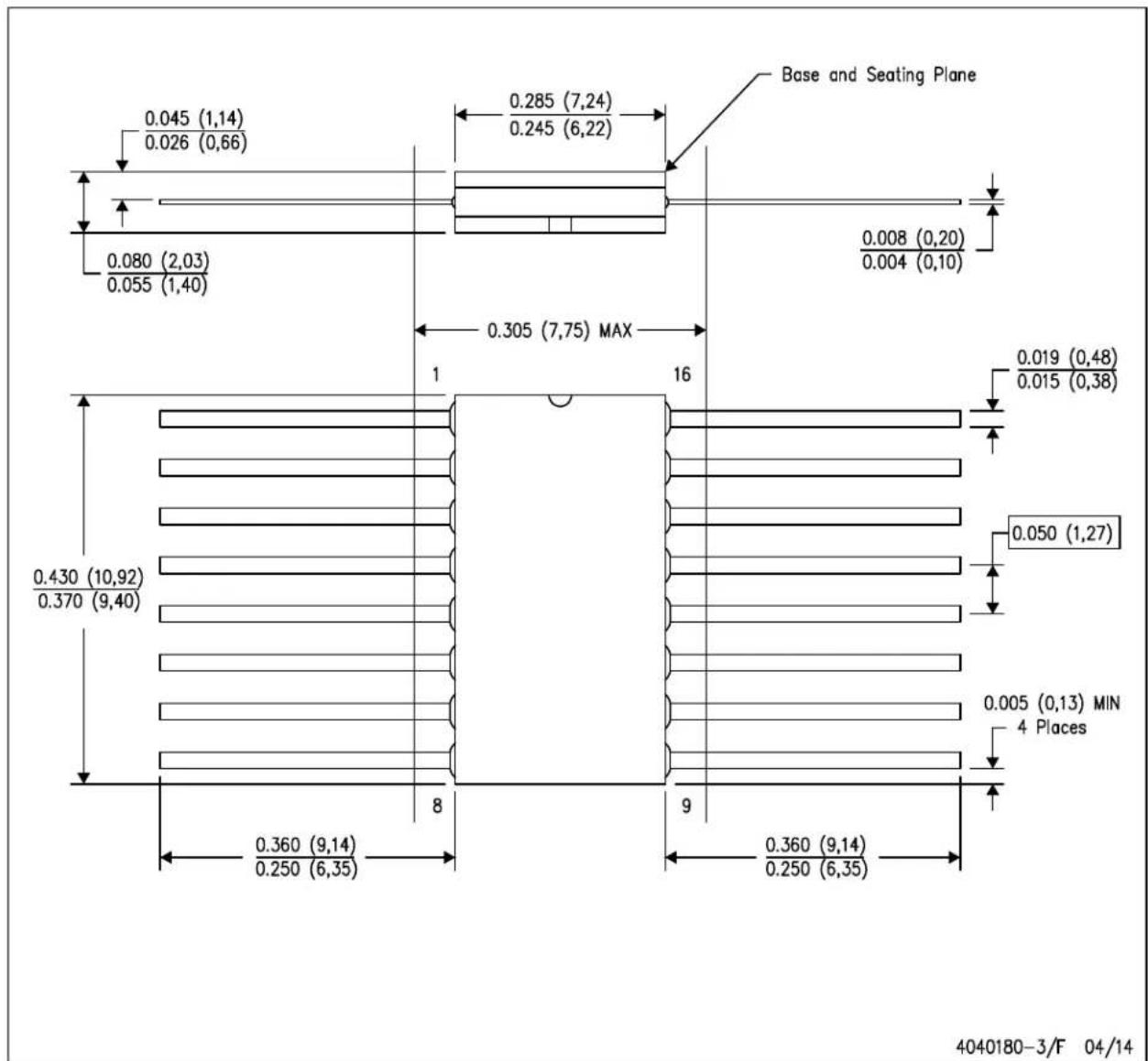 TEXAS INSTRUMENTS SN74S138AN - PLASTIC SMALL-OUTLINE PACKAGE - 5