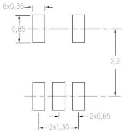 TEXAS INSTRUMENTS SN74AHC1G125DCKT - PLASTIC SMALL-OUTLINE PACKAGE - 6
