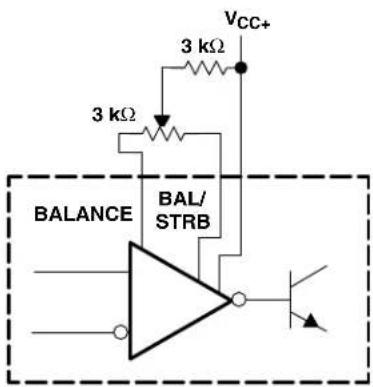 TEXAS INSTRUMENTS LP211D - TYPICAL APPLICATION CIRCUIT - 1