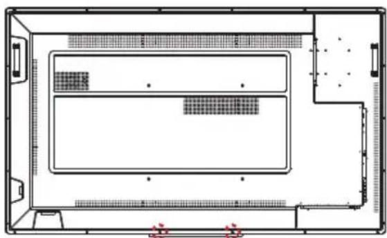 BENQ RP652H - Installing the pen tray - 2
