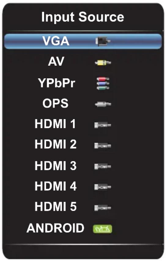 BENQ RP652H - Switching input signals - 1