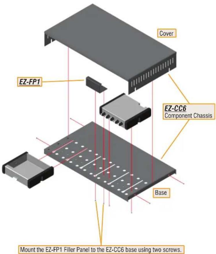 RDL EZ-FP1 - INSTALLATION IN EZ-CC6 - 1