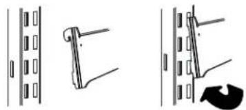 KENMORE 61269 - To remove and replace a half-width shelf: - 2