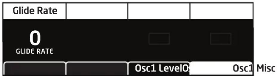 Dave Smith Pro 3 SE - Additional Oscillator Parameters (Display Menus) - 4