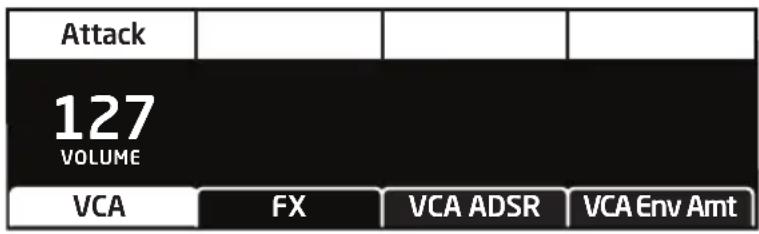 Dave Smith Pro 3 SE - Additional Amplifier Parameters (Display Menus) - 1