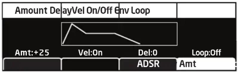 Dave Smith Pro 3 SE - Additional Filter Envelope Parameters (Display Menus) - 1