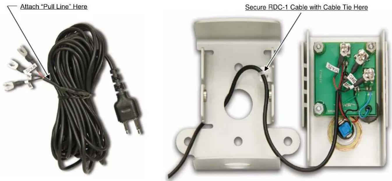 Ritron DoorCom RDC-447 - Take care to match the name on the spade lug label to the same name printed near the screw terminal (refer to Figure-3). - 1