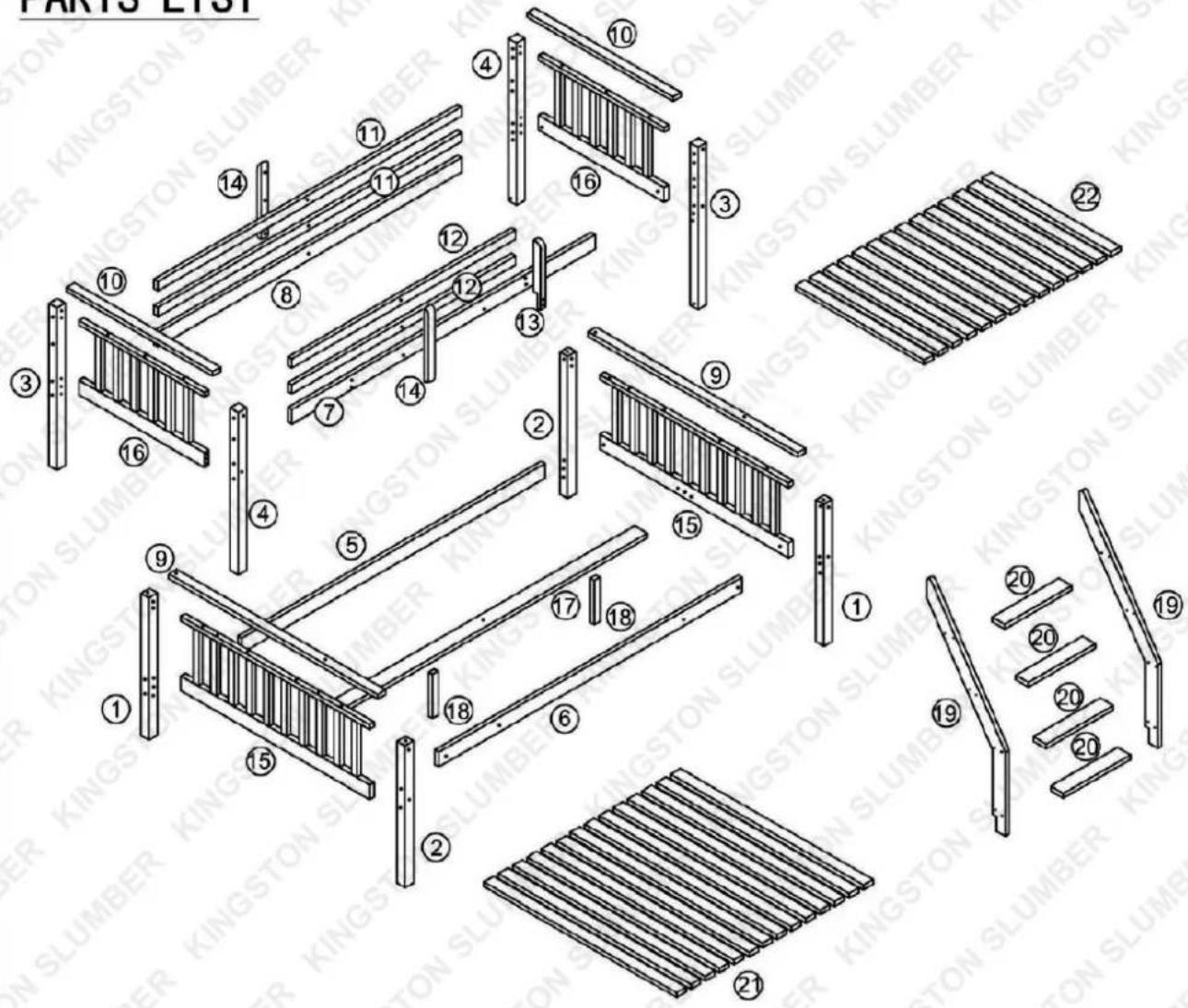 Kingston Slumber FURBBDKNGA12VG - Instruction - 2
