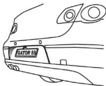 Gator ARV43MP - INSTALLING THE CAMERA ( Wired installation or Wireless) - 2
