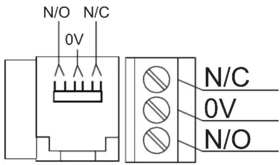 Kaden KEX315 - RJ12 socket detail on heater PCB - 1