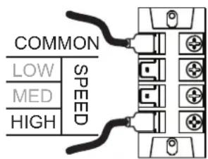 Kaden KEX315 - To Adjust The Fan Speed - 1