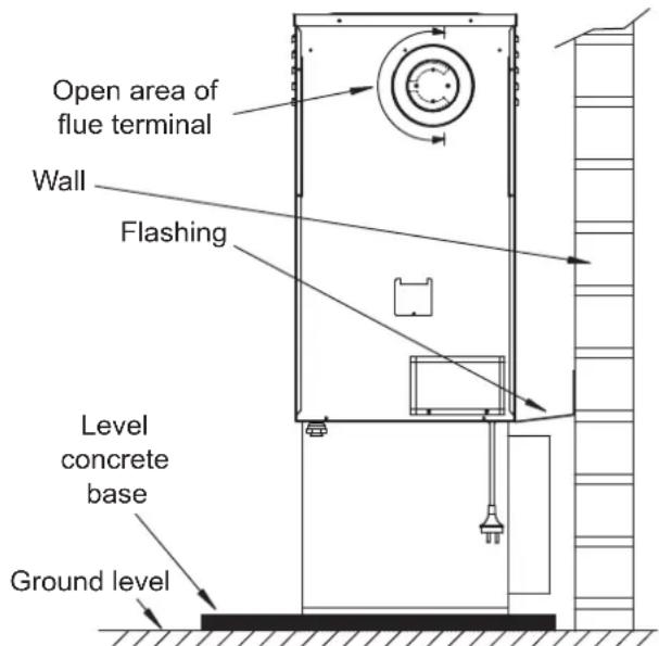 Kaden KEX315 - Installation of Flue Terminal - 2