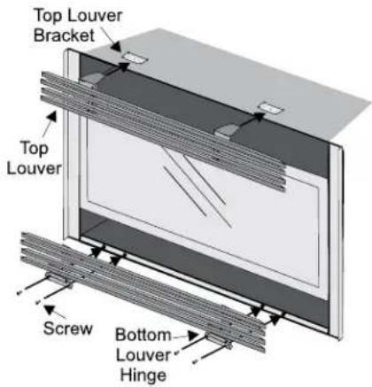 Regency Panorama PG36LP-6 - Flush Louvres - 1