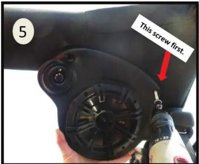 Select Increments JKU-Pods - Attaching pods to the sport cage: - 4