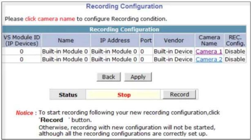 Vitek VTD-13FN - Recording Configuration with microSD card - 2