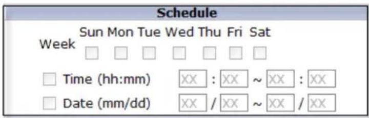 Vitek VTD-13FN - Schedule - 1