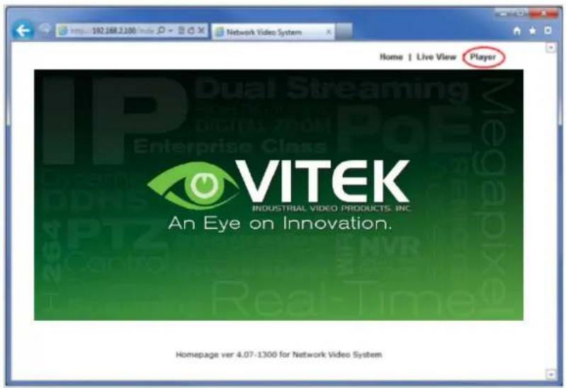 Vitek VTD-13FN - Installing Smart Player - 1