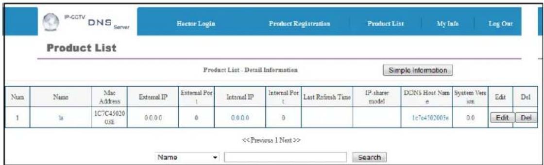 Vitek VTD-13FN - IPCCTVDNS Registration - 12
