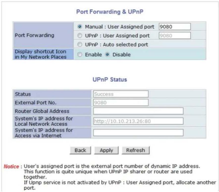 Vitek VTD-13FN - Port Forwarding &amp; UPnP - 1