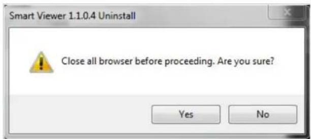Vitek VTD-13FN - Uninstalling with Program Menu - 2