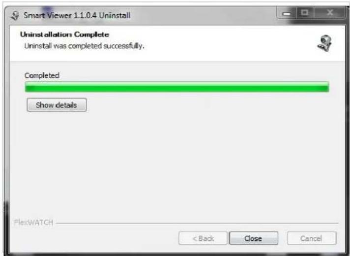 Vitek VTD-13FN - Uninstalling with Program Menu - 3