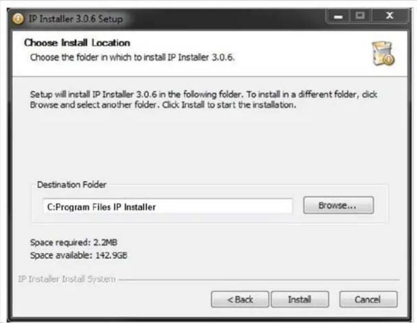 Vitek VTD-13FN - Installing IP Installer - 4