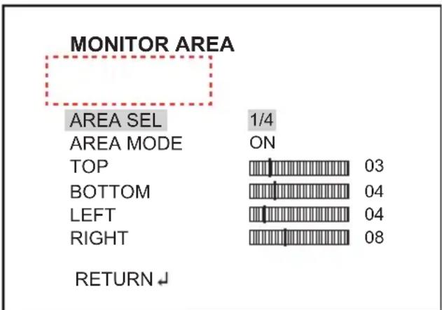Vitek VTD-MVS-DN - 6-5. MONITOR AREA - 1