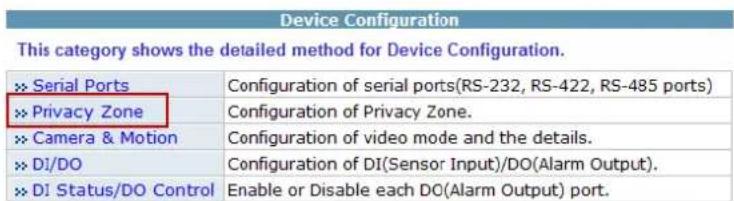 Vitek VTD-AR2D4FN - Privacy Zone - 2