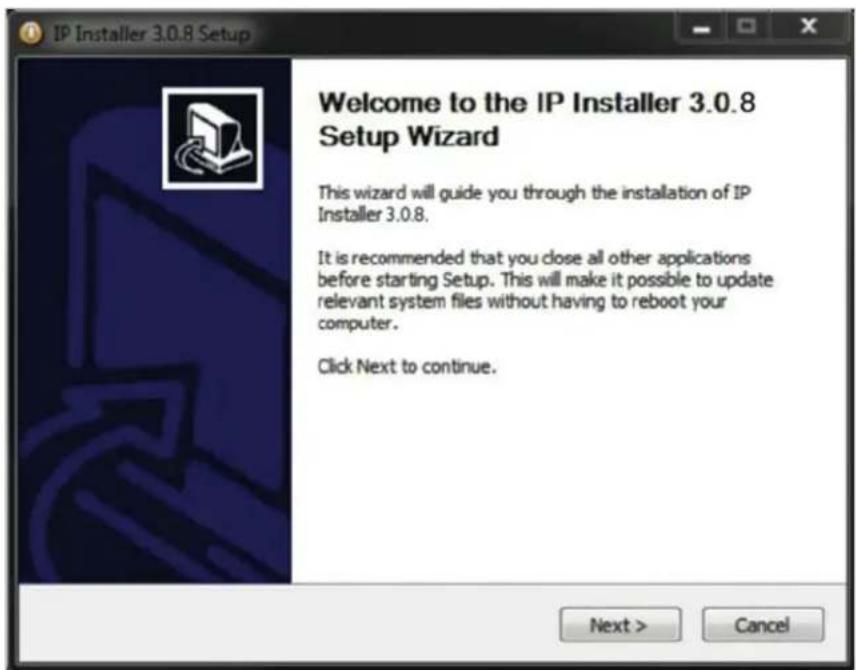 Vitek VTD-AR2D4FN - Installing IP Installer - 3