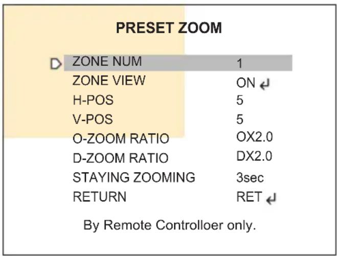 Vitek VTD-HOCRAZE - 7-9. PRESET ZOOM - 1