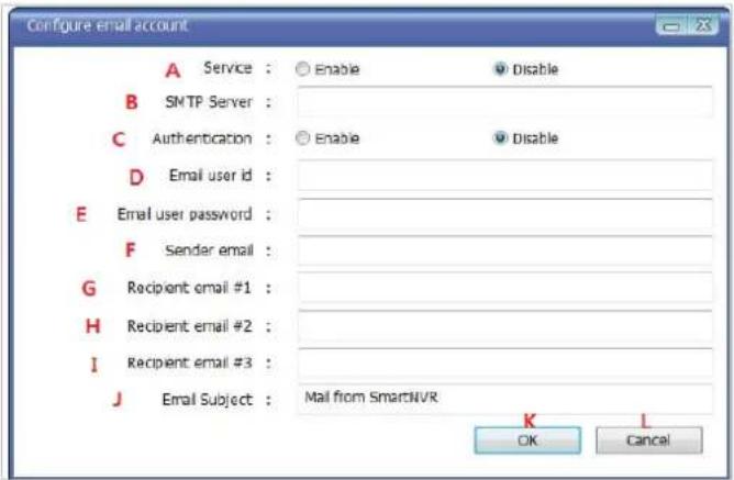 Vitek VTD-MV20VR210NP - Email accountConfiguration - 2