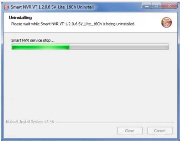 Vitek VT-IPSN16M - Executing Uninstaller - 3