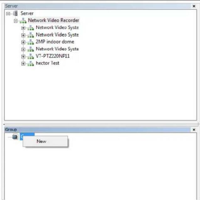 Vitek VT-IPSN16M - Creating a Group - 1