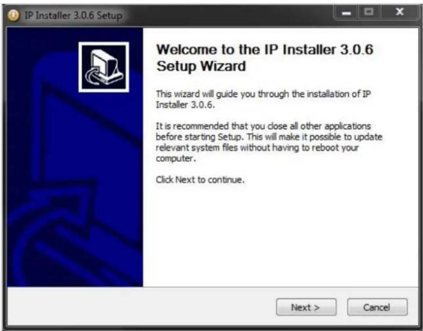 Vitek VT-IPSN16M - Installing IP Installer - 3