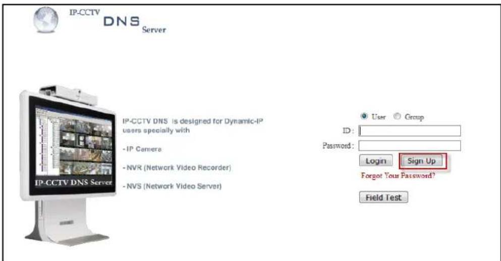 Vitek VT-IPSN16M - IP-CCTV DNS Registration - 1