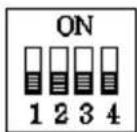 Vitek VT-PTZ220HD - You must reboot after setting the system setup switch's (cycle power). - 3