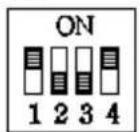 Vitek VT-PTZ220HD - You must reboot after setting the system setup switch's (cycle power). - 1
