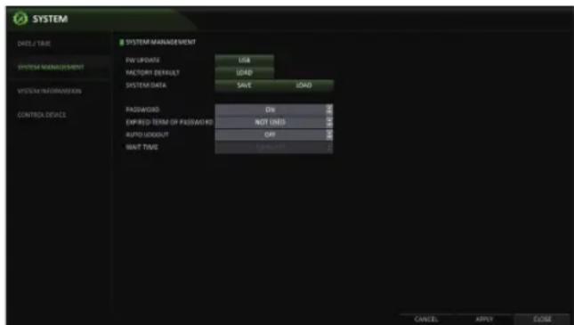 Vitek VT-SHE908A - System Management - 1