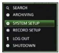Vitek VT-SHE908A - To move to the System Setup menu - 5