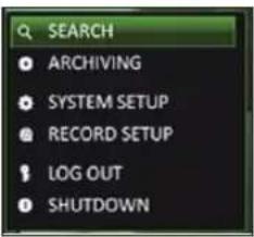 Vitek VT-SHE908A - To move to the Search menu while in monitoring - 9