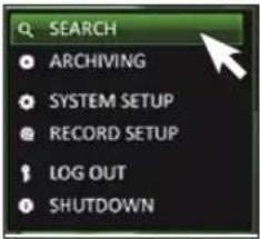 Vitek VT-SHE908A - To move to the Search menu while in monitoring - 4