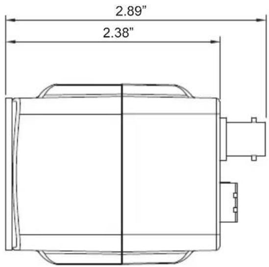 Vitek VTC-C960WS - Dimensions - 2