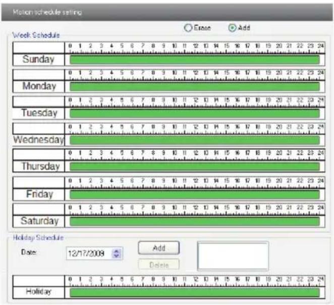 Vitek VTD-TND24R3F2 - Holiday schedule - 1