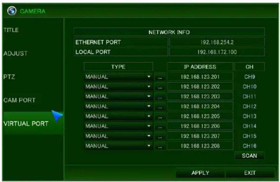 Vitek VT-NV800P - VIRTUAL PORT - 1