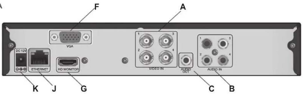 Vitek VT-SHE904A - VT-SHE-A Rear Panels - 1