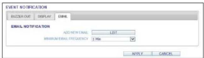 Vitek VT-SHE904A - Event Notification - 3