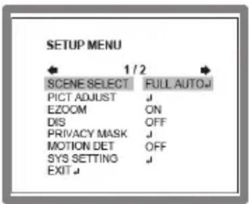 Vitek VTC-IRA24F - [OSD SET UP] - 1