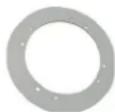 Vitek VTD-MV2HET2812 - INSTALLATION ACCESSORIES FOR VANDAL RESISTANT MIGHTY DOME TRIO CAMERAS (SOLD SEPARATELY): - 4